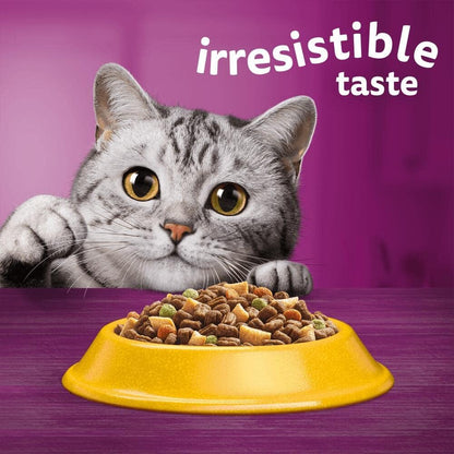 Whiskas 1+ Adult Dry Cat Food | Chicken | 7kg Bulk Bag