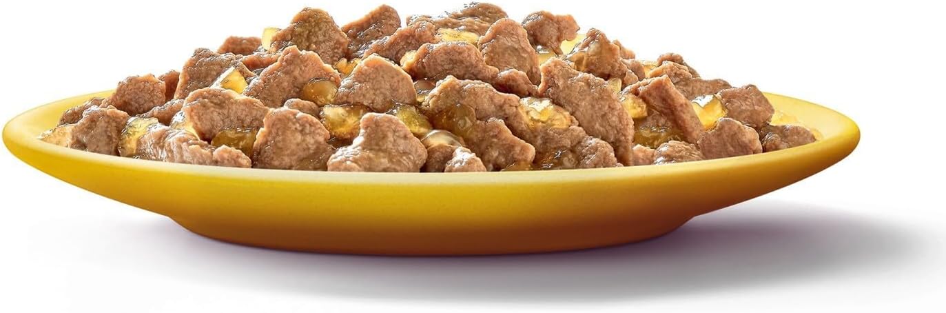120 x 85g Whiskas 7+ Poultry Feasts Mixed Senior Wet Cat Food Pouches in Jelly