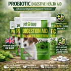 Dog Probiotic Tablets For Gut Health Loose & Firm Stools Digestion Supplement