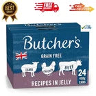 Butcher's Recipes in Jelly Wet Dog Food Tins 24 x 400g