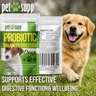 Dog Probiotic Tablets For Gut Health Loose & Firm Stools Digestion Supplement