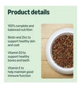 Dry Cat Food with Chicken, Turkey and Vegetables, 1 pack of 3kg