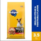 Pedigree Complete Nutrition Grilled Steak And Vegetable Dry Dog Food, 3.5 Lb Bag