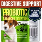Dog Probiotic Tablets For Gut Health Loose & Firm Stools Digestion Supplement