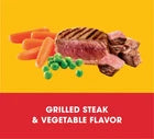 Pedigree Complete Nutrition Grilled Steak And Vegetable Dry Dog Food, 3.5 Lb Bag