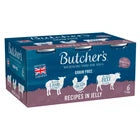 Butcher's Recipes in Jelly Wet Dog Food Tins 24 x 400g